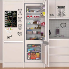 Magnetic Blackboard Calendar Refrigerator Sticker Set
