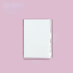 50 Sheets Transparent Sticky Notes Pet Memo Pad Tearable Stick On Sticker