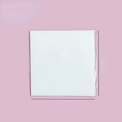 50 Sheets Transparent Sticky Notes Pet Memo Pad Tearable Stick On Sticker