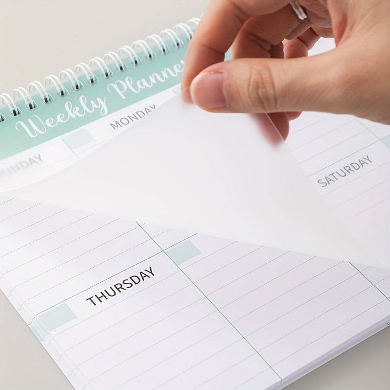 Weekly Planner To Do Notepad Daily Schedules Goals Tasks To Do List