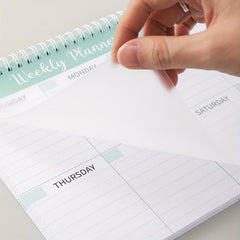 Weekly Planner To Do Notepad Daily Schedules Goals Tasks To Do List
