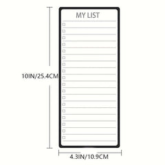 2pcs Daily Schedule Blackboard Wall Decal for Iron Refrigerator