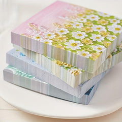 Floral Landscape Painting Art Notepad 100 Sheets