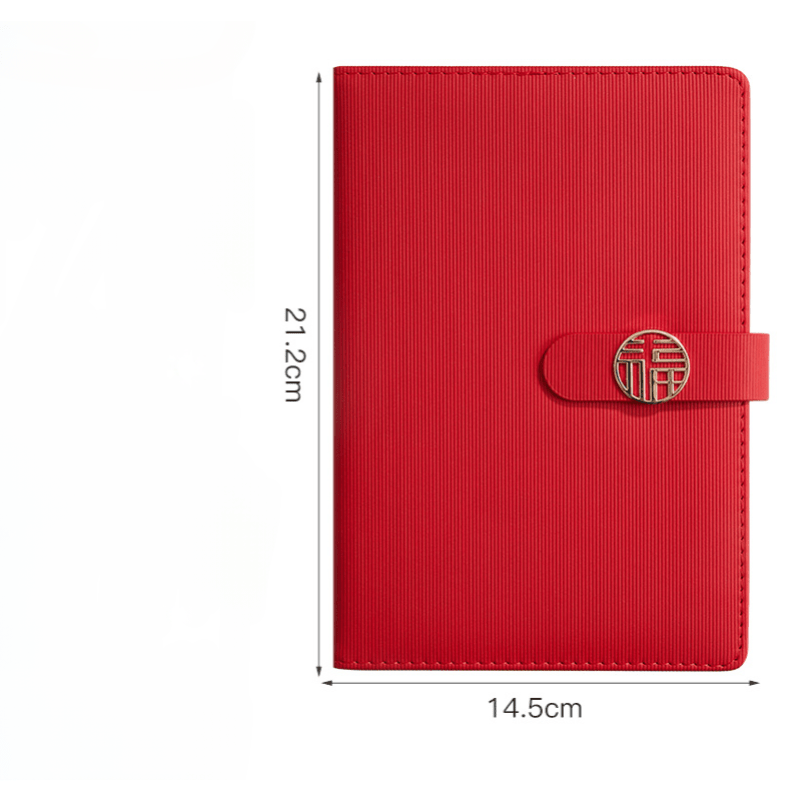 Personalized Hollow Fuzi Magnetic Buckle Notebook 240 Pages