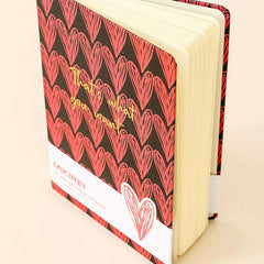 Love Notebook - Carry Your Love Everywhere - Boutique Horizontal Line