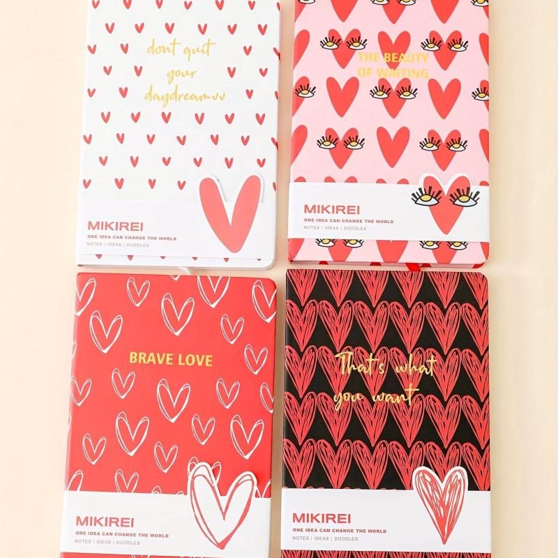 Love Notebook - Carry Your Love Everywhere - Boutique Horizontal Line