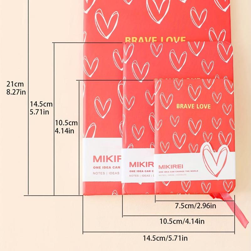 Love Notebook - Carry Your Love Everywhere - Boutique Horizontal Line