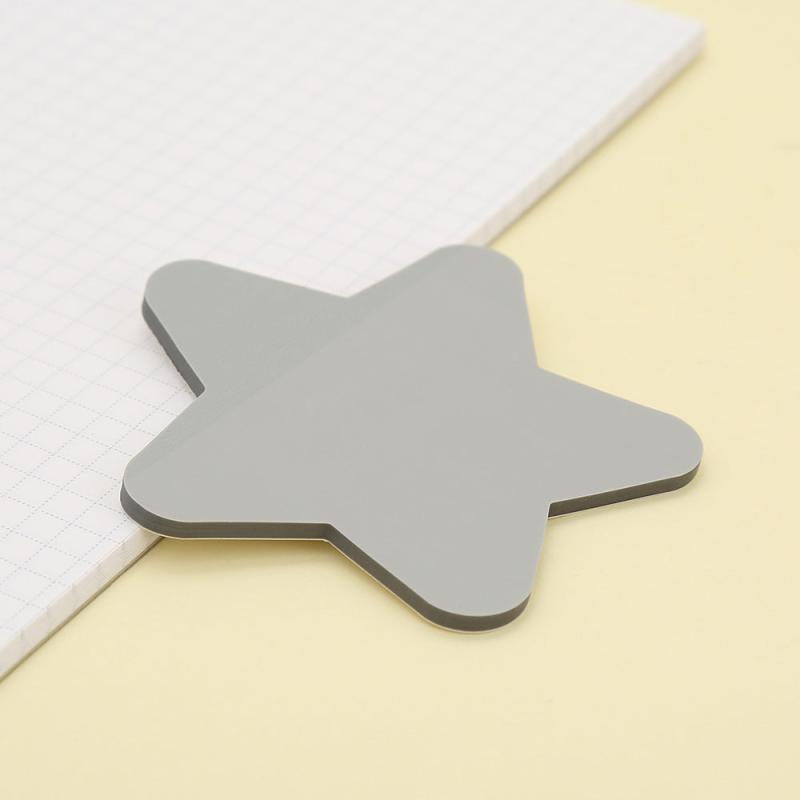 Translucent PET Shaped Sticky Notes And Star Index Sticky Notes
