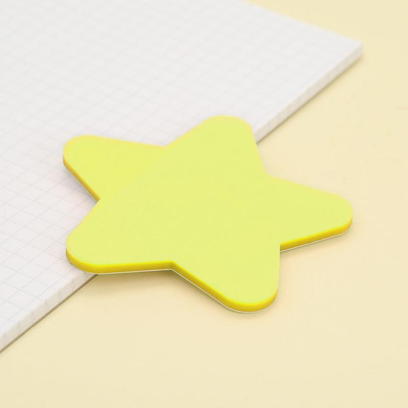 Translucent PET Shaped Sticky Notes And Star Index Sticky Notes