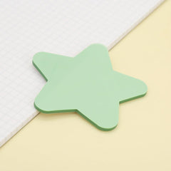 Translucent PET Shaped Sticky Notes And Star Index Sticky Notes