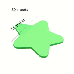 Translucent PET Shaped Sticky Notes And Star Index Sticky Notes