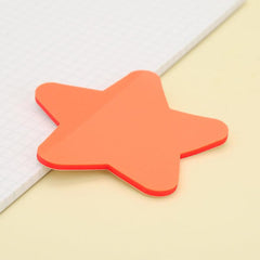 Translucent PET Shaped Sticky Notes And Star Index Sticky Notes