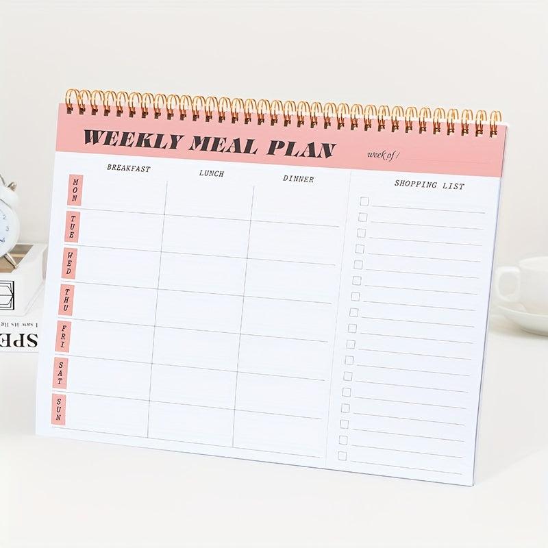 A4 Coil Weekly Planner for Students and Office Workers