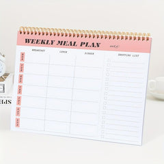 A4 Coil Weekly Planner for Students and Office Workers