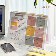 A4 Coil Weekly Planner for Students and Office Workers