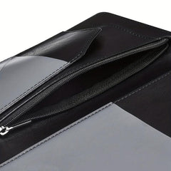Leather Server Book Waitress Wallet Zipper Pocket-Fits Server Apron