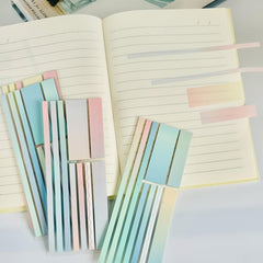 2pcs Pink Gradient Sticky Notes 360 Sheets