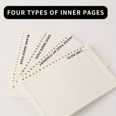 Waterproof Detachable Clip Cover Loose leaf Notebook