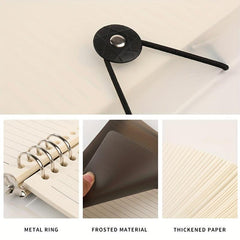 Waterproof Detachable Clip Cover Loose leaf Notebook