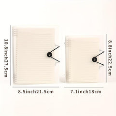 Waterproof Detachable Clip Cover Loose leaf Notebook