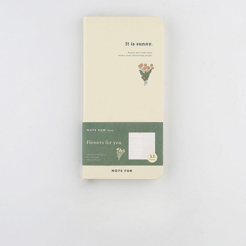 Mori Fresh Retro Slim Week Planner Book