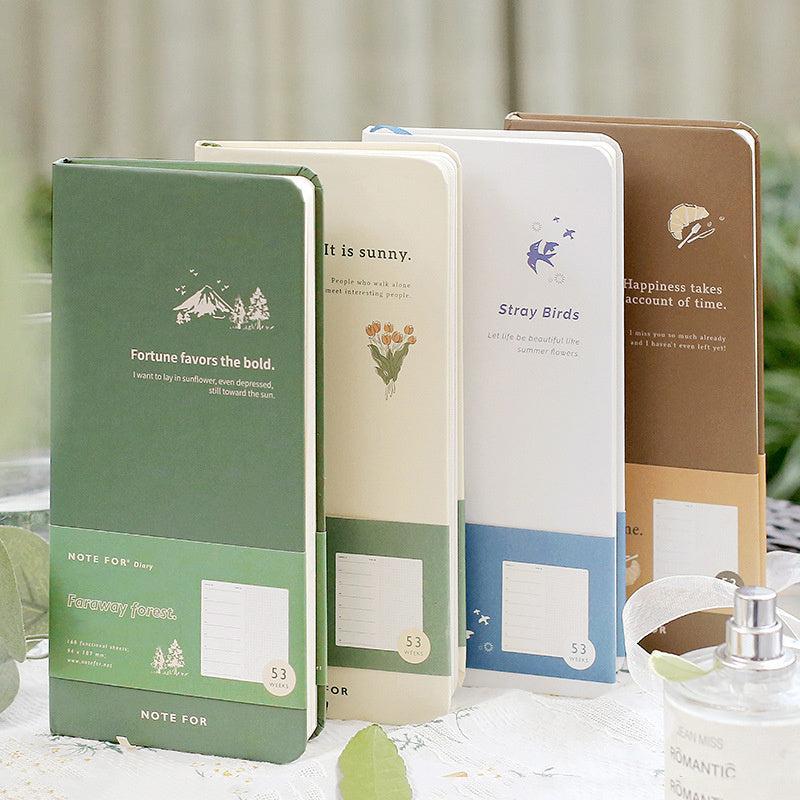 Mori Fresh Retro Slim Week Planner Book