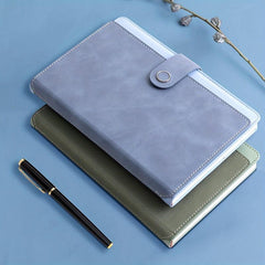 A5 Buckle Pocket Insert Card Notebook 240 Pages