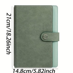 A5 Buckle Pocket Insert Card Notebook 240 Pages