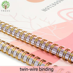 Undated Weekly Planner Notebook Spiral Goals Journal To Boost Productivity