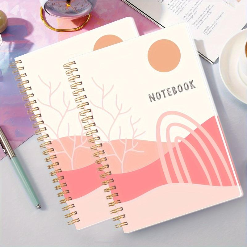 Undated Weekly Planner Notebook Spiral Goals Journal To Boost Productivity