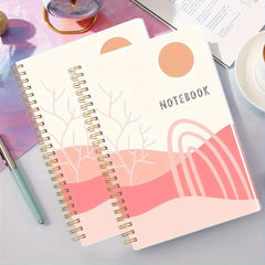 Undated Weekly Planner Notebook Spiral Goals Journal To Boost Productivity