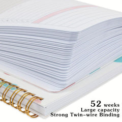 BUBU Weekly Planner To Do List Notebook Undated Goal Planner