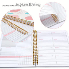 BUBU Weekly Planner To Do List Notebook Undated Goal Planner