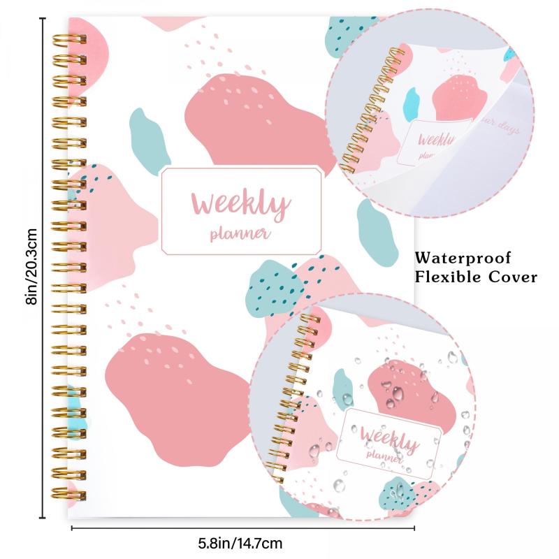 BUBU Weekly Planner To Do List Notebook Undated Goal Planner