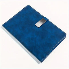 Soft Faux Leather Notebook with Buckle for Home Office and Study Room