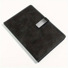 Soft Faux Leather Notebook with Buckle for Home Office and Study Room