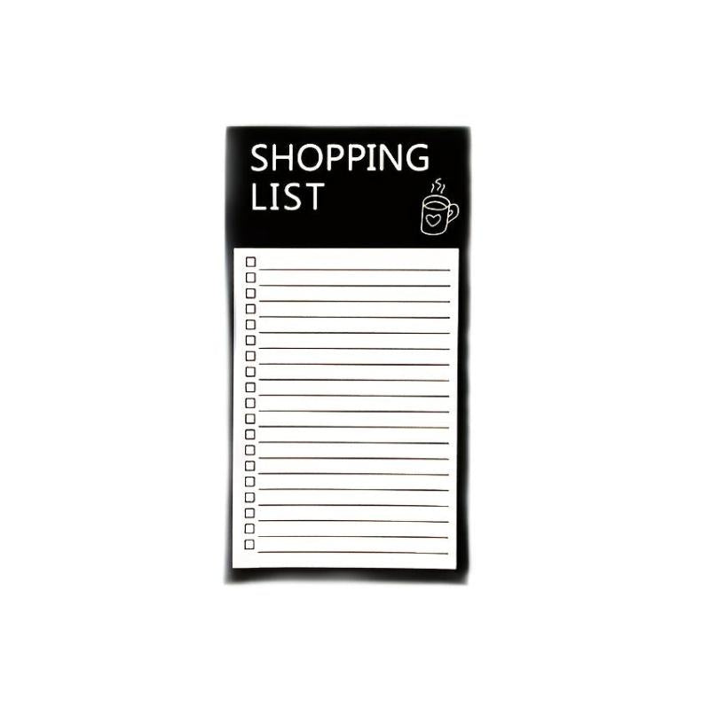 Grocery List Pads Funny Memo Notepad Magnet Refrigerator Notepad With Pen Holder