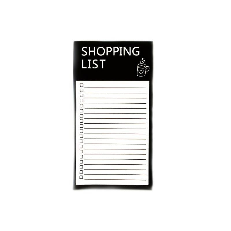 Grocery List Pads Funny Memo Notepad Magnet Refrigerator Notepad With Pen Holder