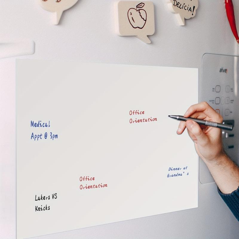 Magnetic Soft Refrigerator Stickers - 30x40 Kitchen Memo Calendar
