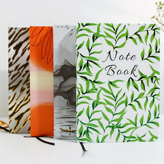 Retro Notebook Bronzing Notebooks 128 Pages, 6 Patterns