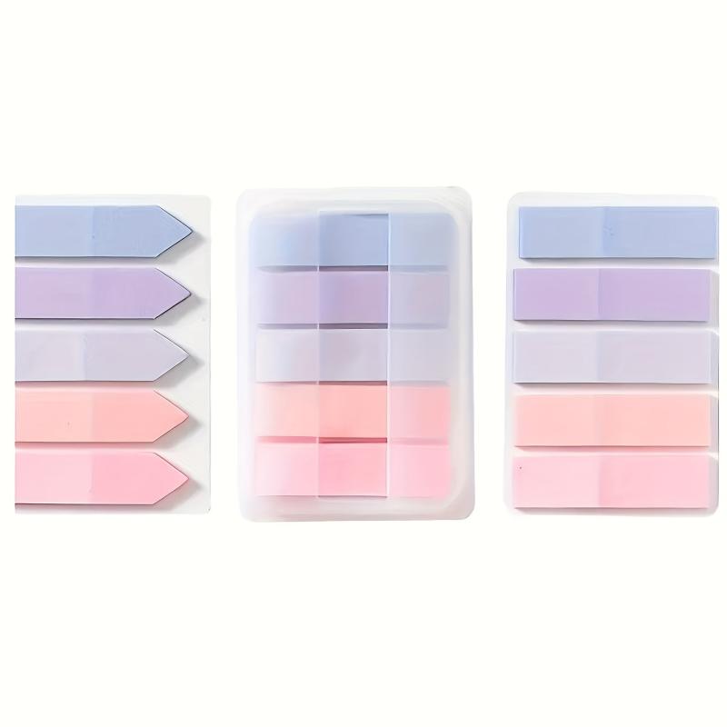 3pcs Colorful Index Stickers Student Reading Marking Stickers