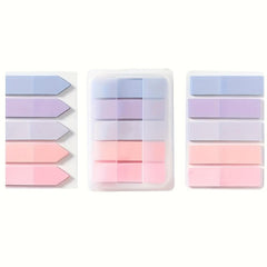 3pcs Colorful Index Stickers Student Reading Marking Stickers