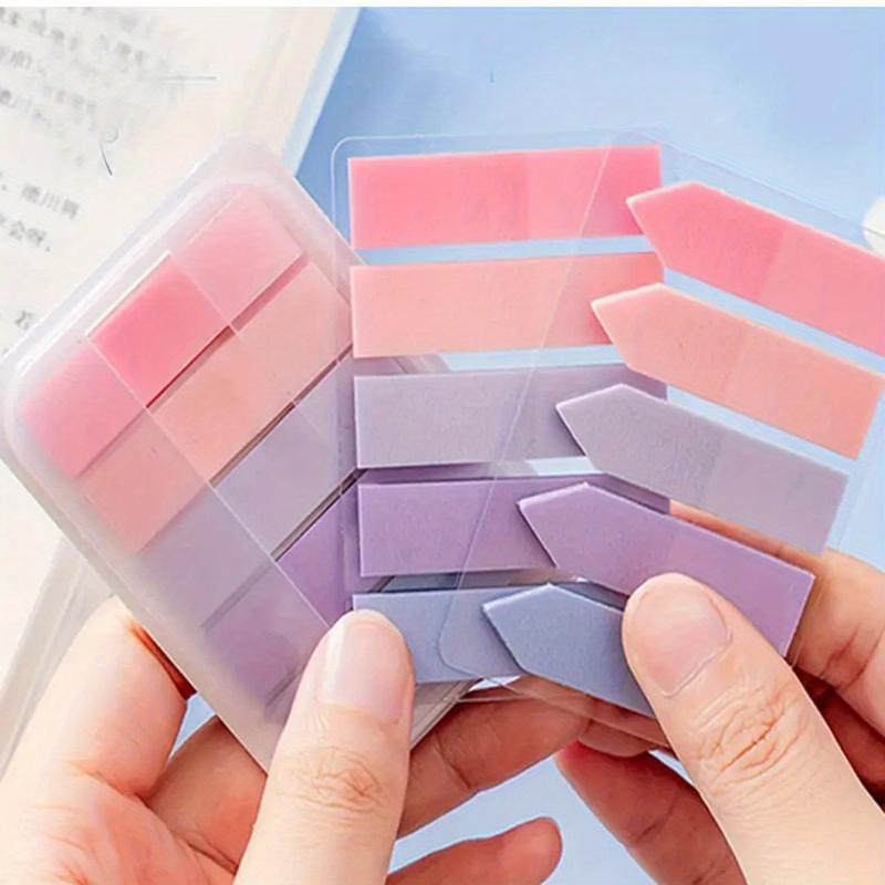 3pcs Colorful Index Stickers Student Reading Marking Stickers