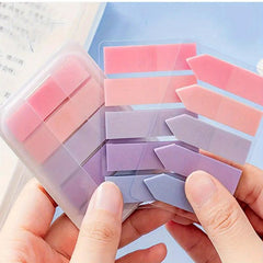 3pcs Colorful Index Stickers Student Reading Marking Stickers