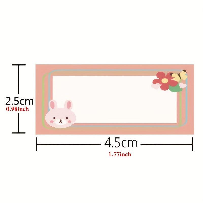 250pcs Cartoon Journal Stationery Stickers Name Preschool Baby Labels