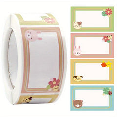 250pcs Cartoon Journal Stationery Stickers Name Preschool Baby Labels