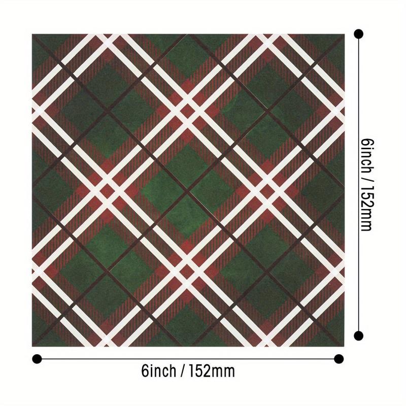 Christmas Scrapbook Paper Pad 24 Sheets 160gsm Planner Craft Supply