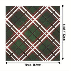 Christmas Scrapbook Paper Pad 24 Sheets 160gsm Planner Craft Supply