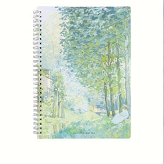 1pc Creative Coil Notebook Horizontal Line Notepad