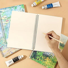 1pc Creative Coil Notebook Horizontal Line Notepad